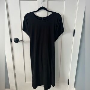 Universal Standard Classic Black Midi Dress